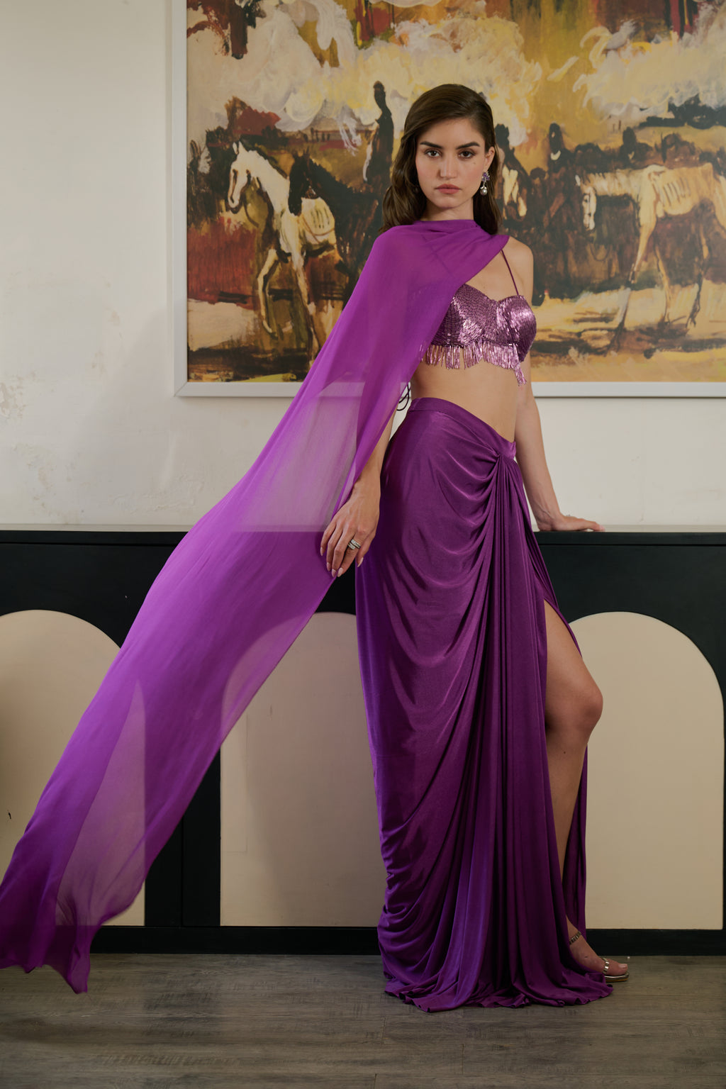 Goddess saree