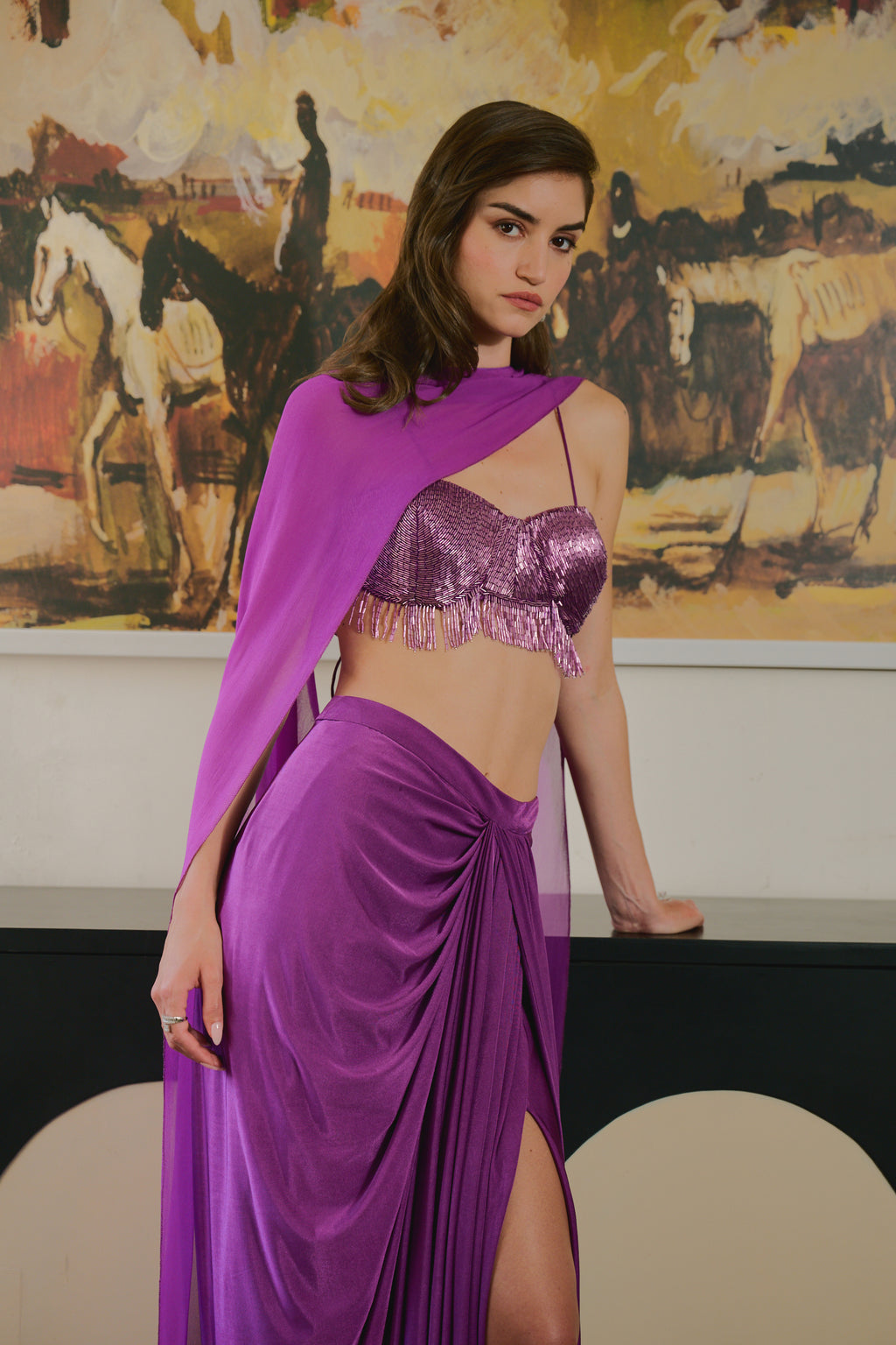 Goddess saree