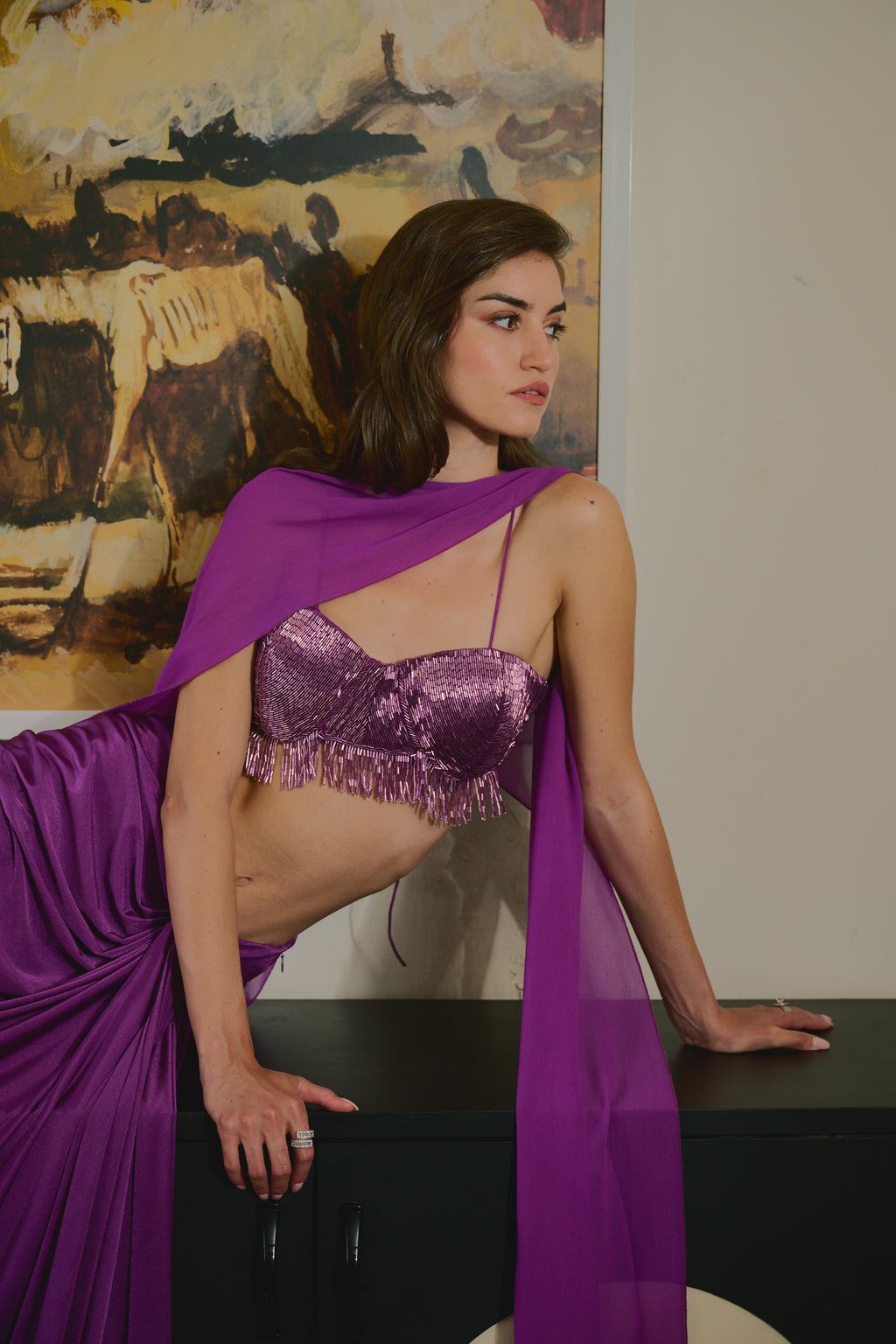 Goddess saree