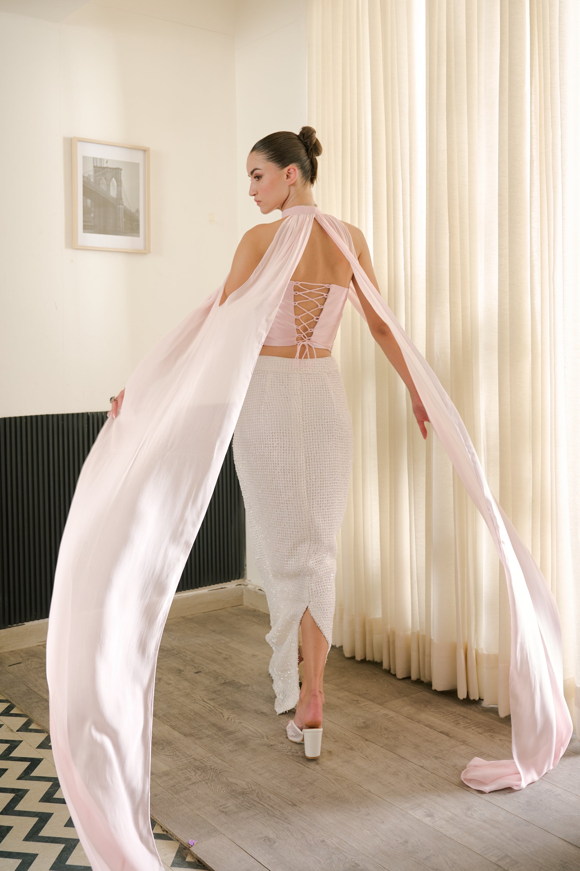 aryaa corset and cape